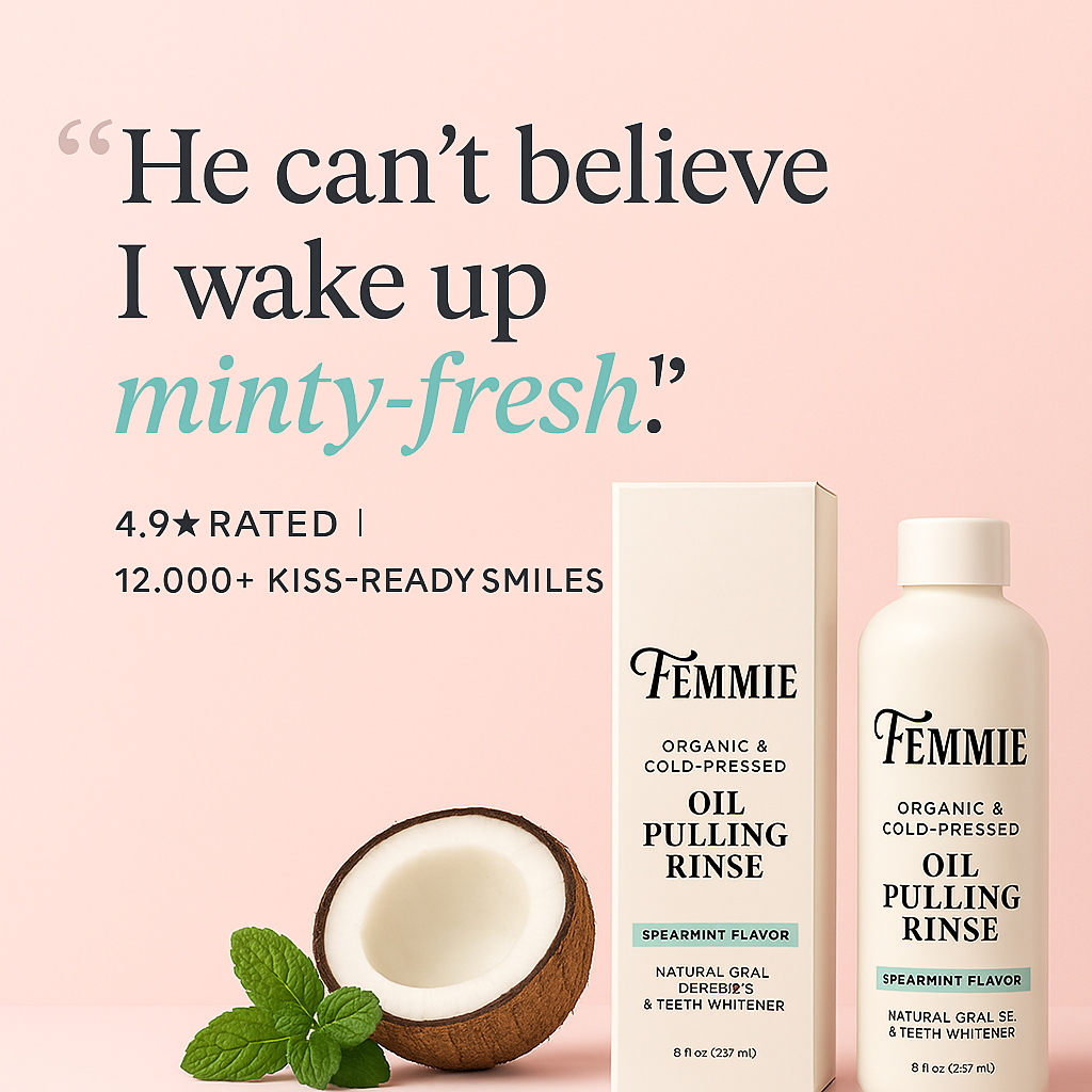 Femmie Spearmint Oil Pull Rinse