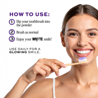 Femmie Purple Teeth Whitening Powder