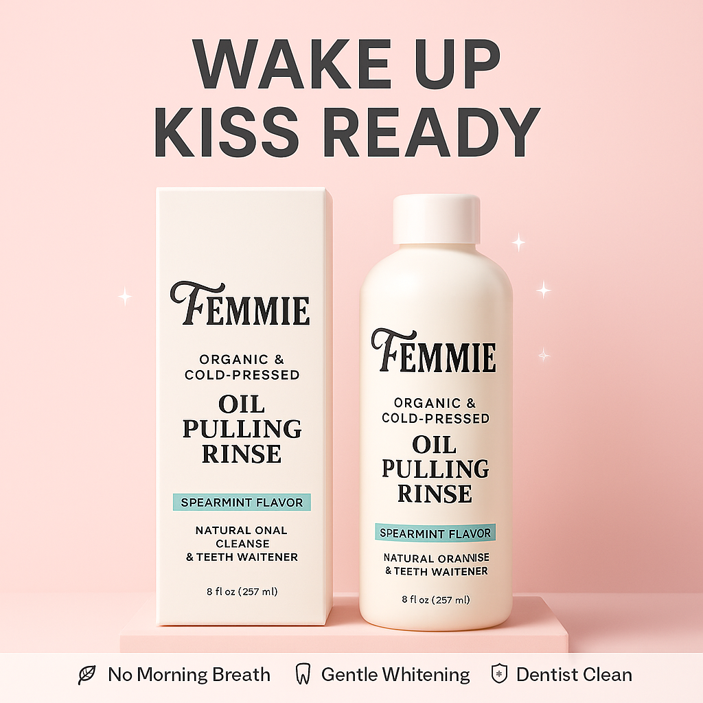 Femmie Spearmint Oil Pulling Rinse