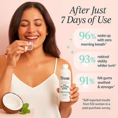 Femmie Spearmint Oil Pull Rinse