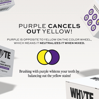Femmie Purple Teeth Whitening Powder